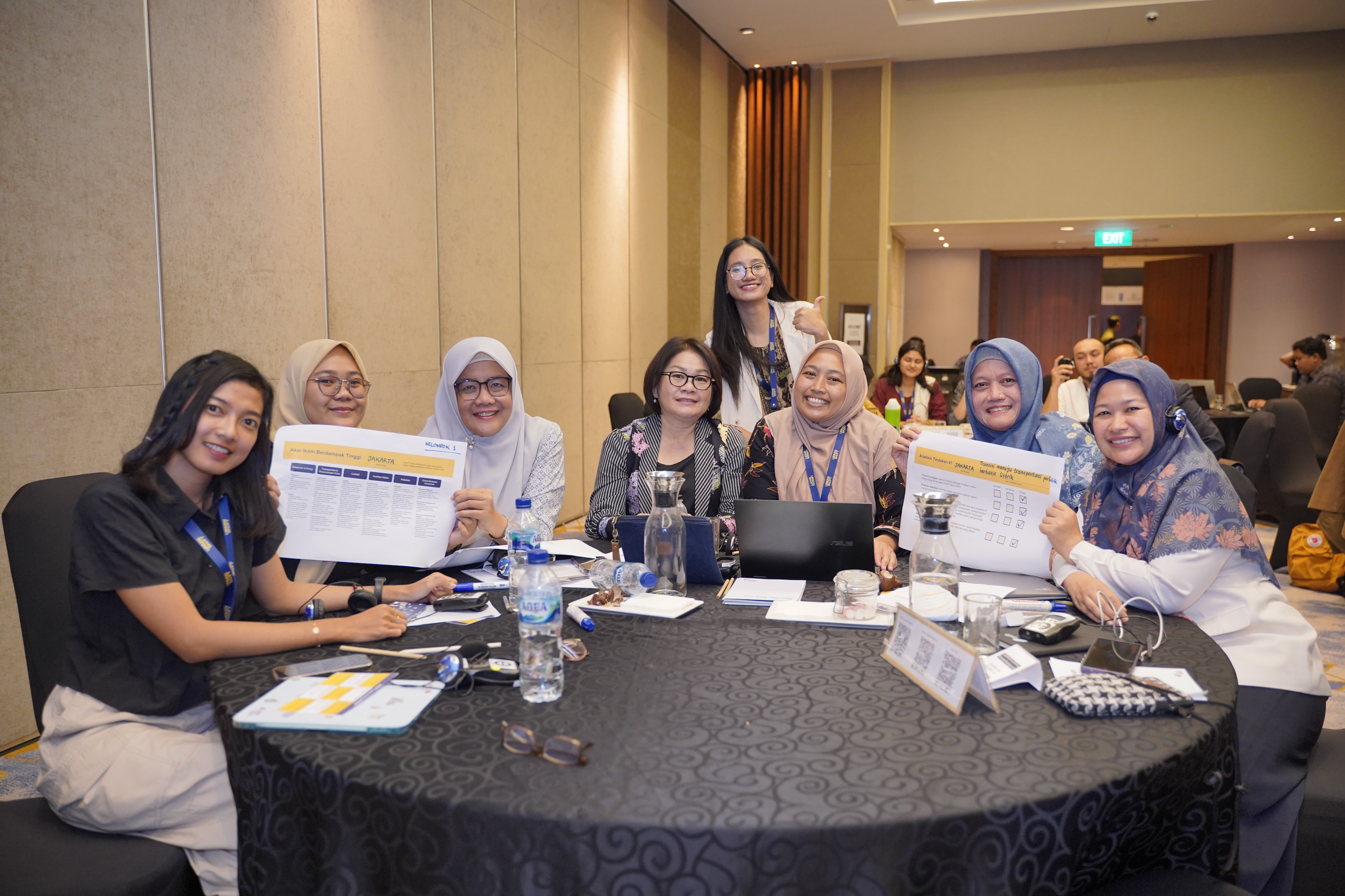 participants in the integrated climate action planning course