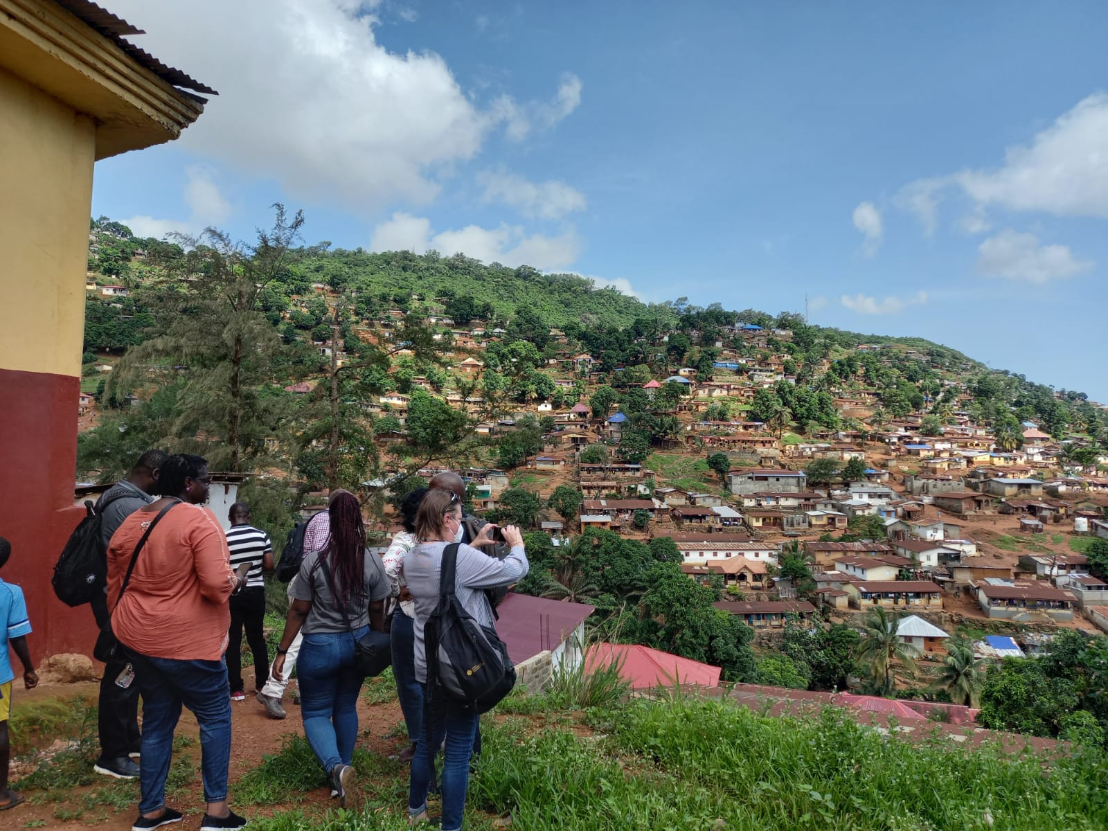 Site visit Moyiba Freetown Sierra Leone Lab