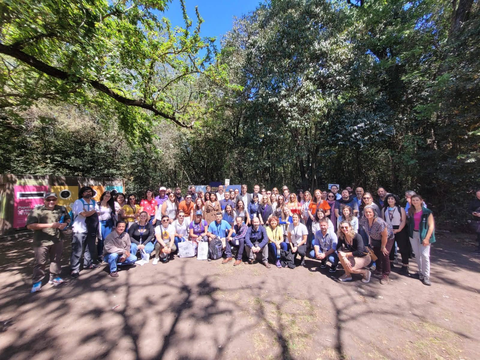 Site Visit in the Urban Nature Reserve of Morón, received by the Mayor of Morón, Lucas Ghi.