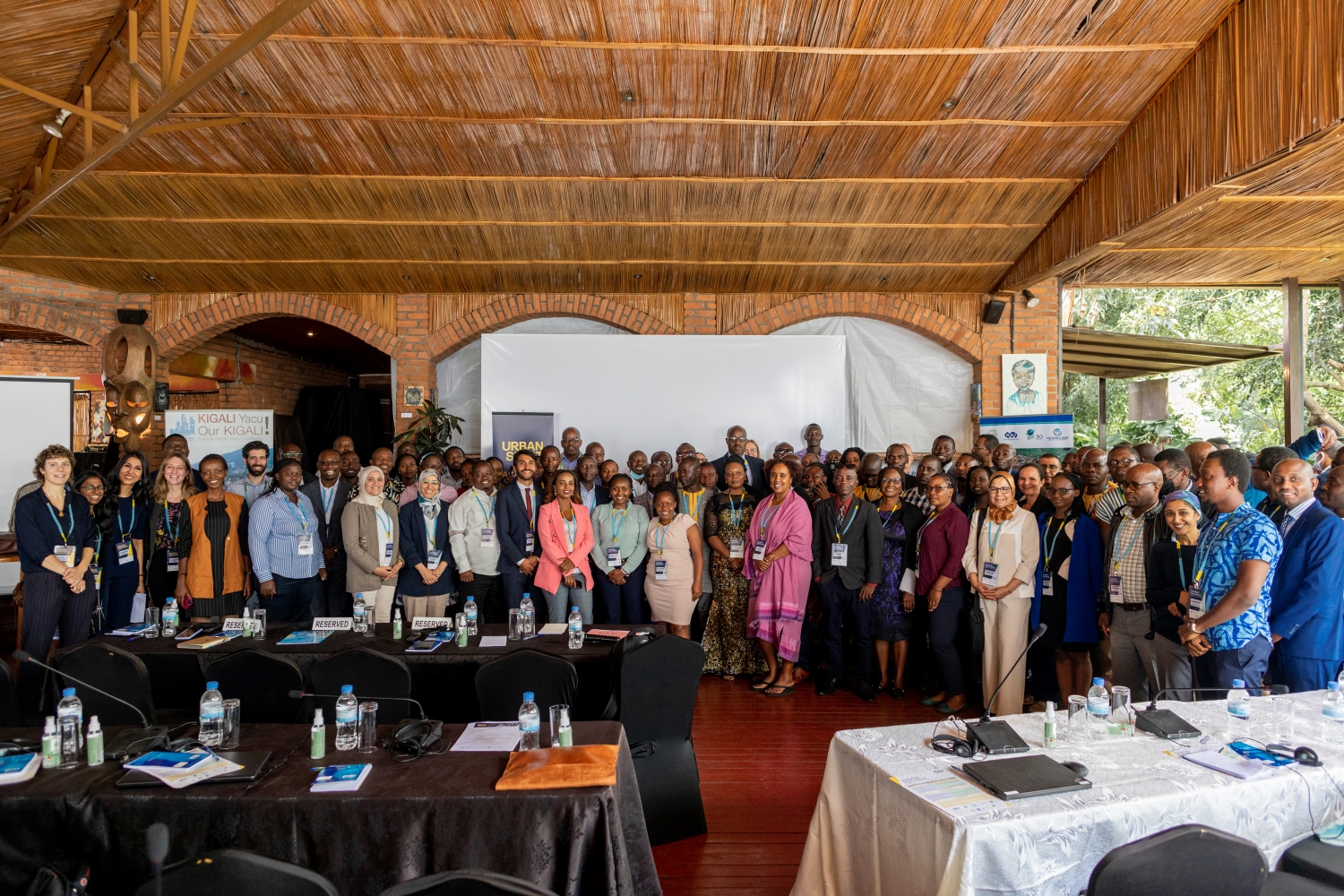 Group photo of the participants at the UrbanShift Kigali City Academy