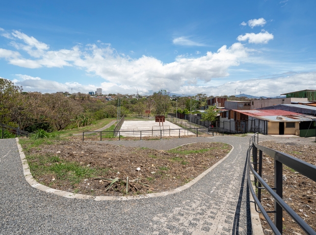 The transformed landscape in La Guapil