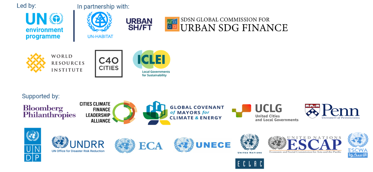 the logos of the partners involved in UNEA-6