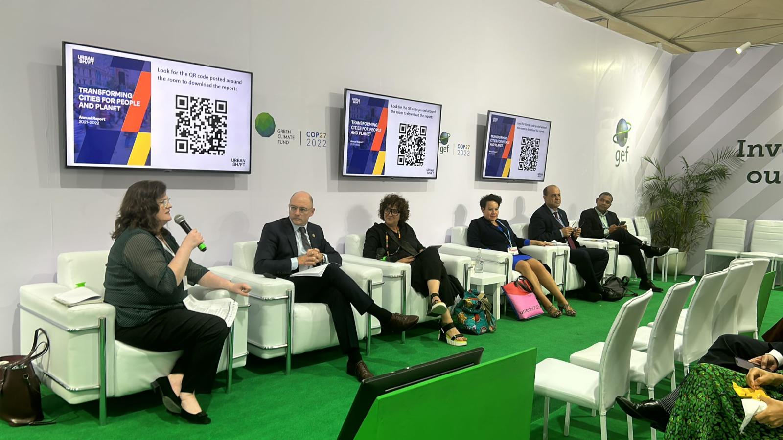UrbanShift session at COP27