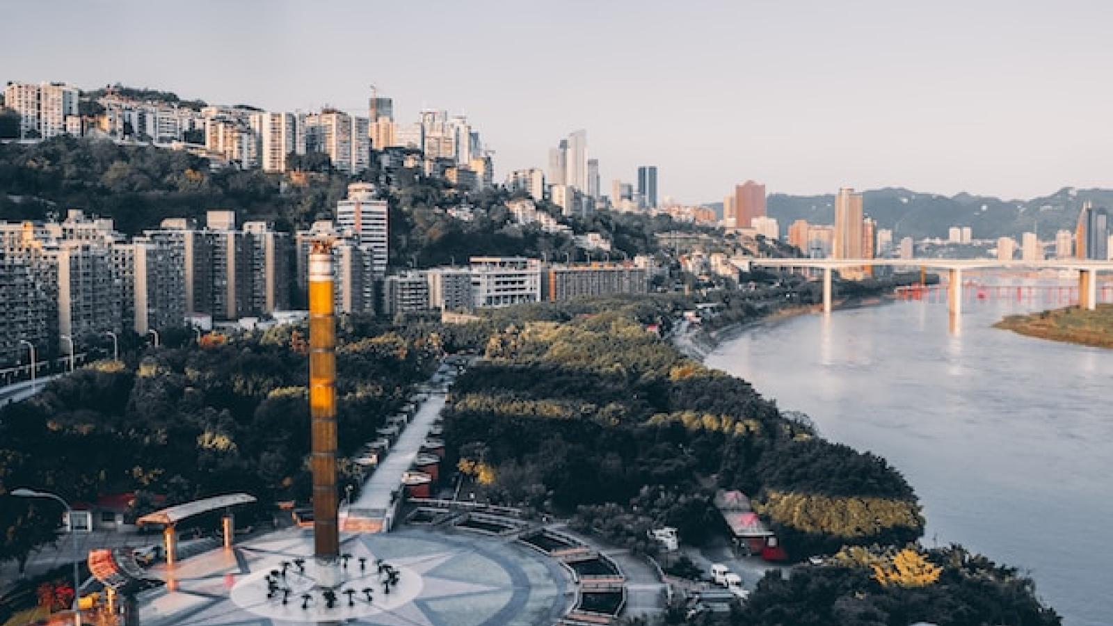 a view of chongqing