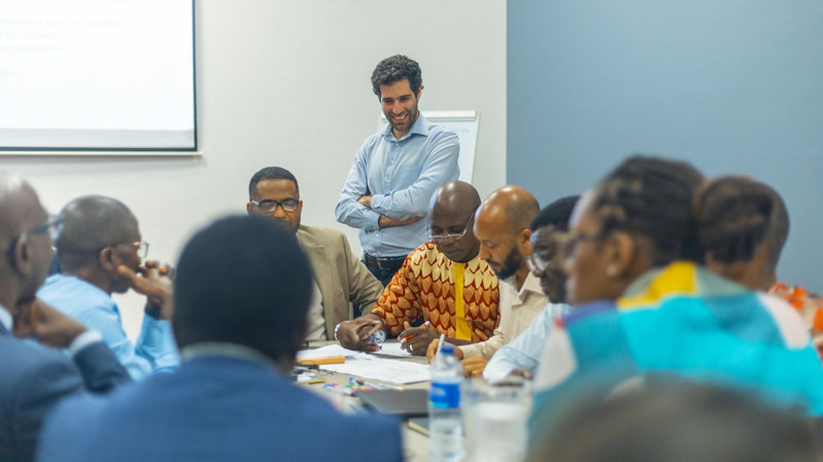 C40 and stakeholders from Freetown in Medellin
