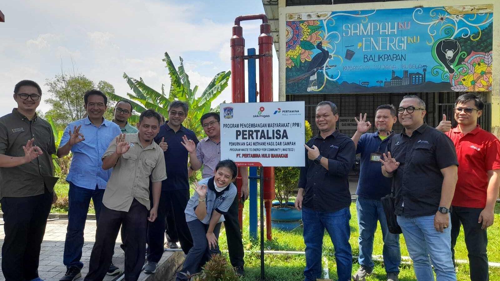 the manggar west processing site in balikpapan