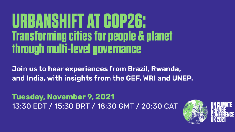 COP26 side event card