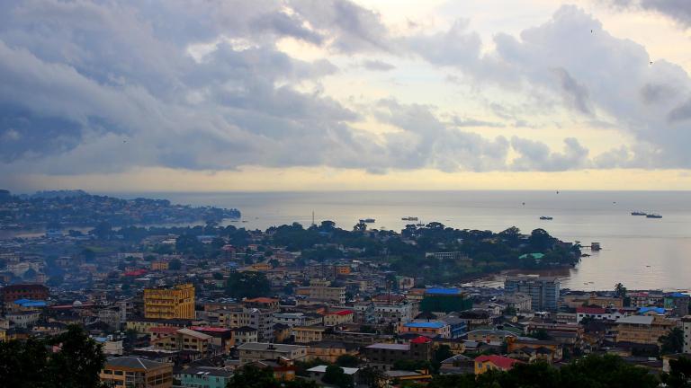 Freetown coast
