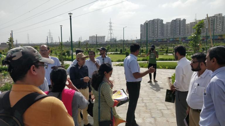 Planning a biodiversity park in Surat.