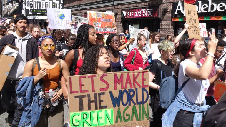 Youth Climate Action Protest