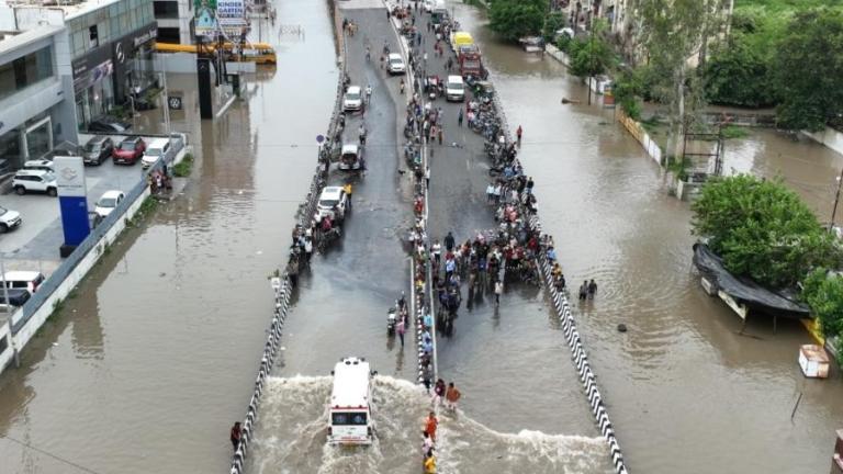 flood at vadodara