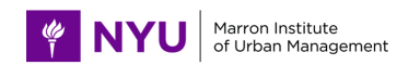 NYU Marron Institute of Urban Management logo