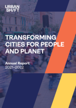 UrbanShift Annual Report Cover 
