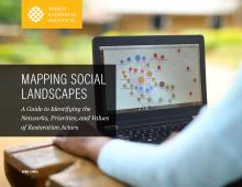 Mapping social landscapes cover page