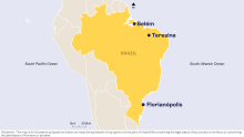 Brazil map 