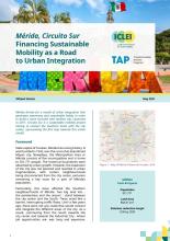 Financing Sustainable Mobility Merida Case Study