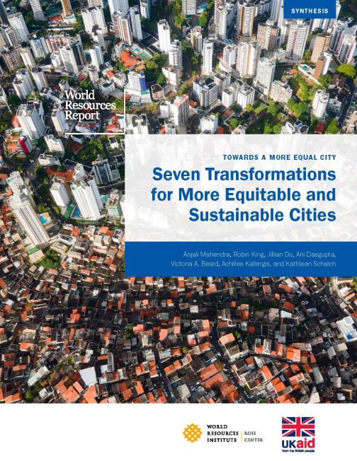 seven transformations for more equitable cities cover image