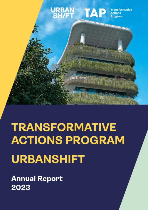 the cover of the 2023 TAP annual report