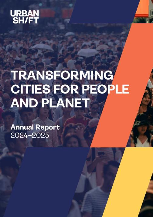 urbanshift annual report 2024-2025 cover